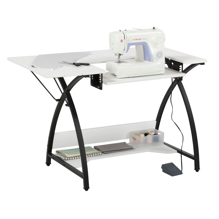 Symple Stuff Yarbro 74.6Cm x 38.5Cm Foldable Sewing Table with Sewing